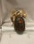 Metal 30 Carat Oval Ethiopian Black Opal Pendant 18 Karat Yellow Gold For Sale - Image 7 of 8