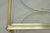 Vintage French Directoire Maison Jansen Style Steel Brass Low Square Side Table For Sale - Image 13 of 17