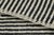 Textile Rug & Kilim’s Accent Runner Kilim in Textural Black and White Stripes For Sale - Image 7 of 7