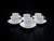 Ancona Teacups by Richard Ginori for Doccia Manufacture, 1980s, Set of 12 For Sale - Image 9 of 10