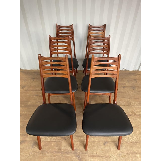 Model 83 Dining Chairs by Boltinge Stolefabrik, Denmark, 1960s, Set of 6 For Sale - Image 12 of 18