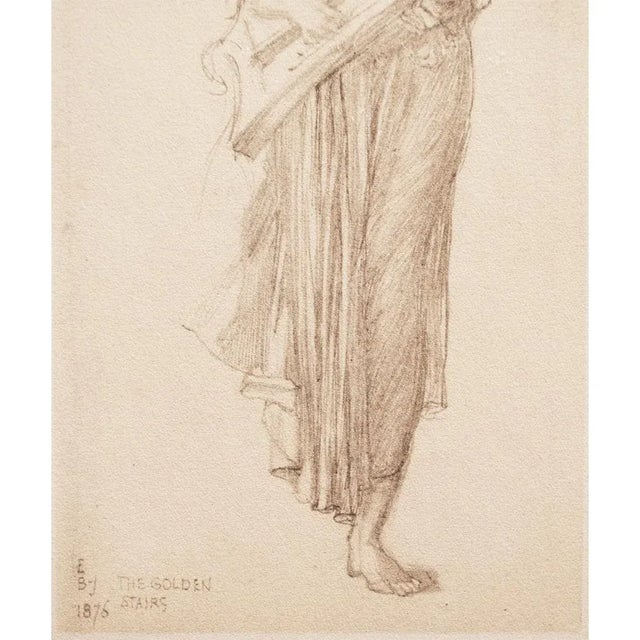 1950s Lithographic Print by Sir Edward Burne-Jones For Sale - Image 4 of 9