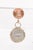 Silver Antoninianus Lion Pendant W 18k Gold For Sale - Image 9 of 13