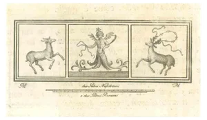 Giovanni Elia Morghen, Ancient Roman Scene, Etching, 18th Century