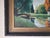 Vintage 1950s Oil Painting Rambouillet France Landscape For Sale - Image 14 of 16