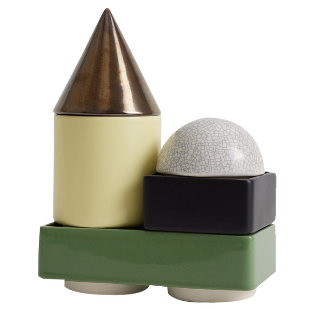 KNSTRKT Stackable Tableware by Studio Berg, Set of 5 For Sale