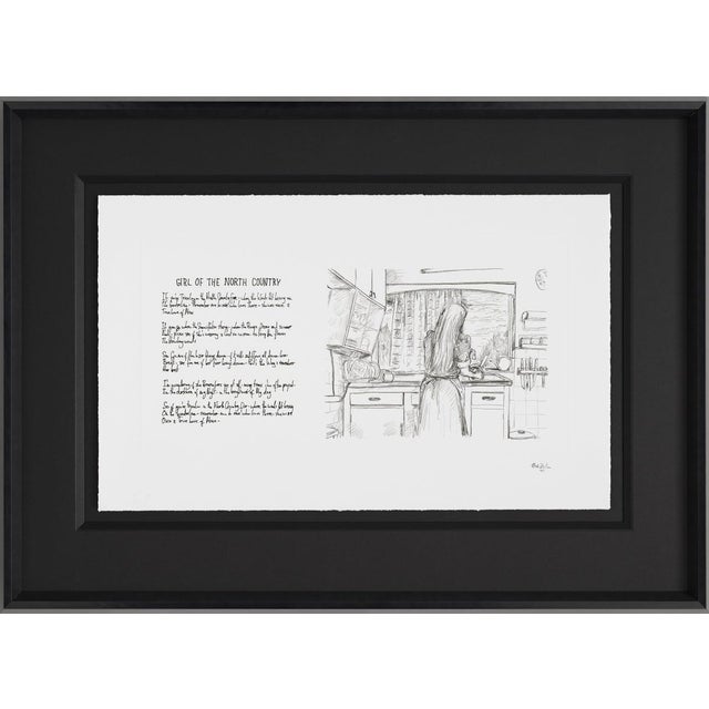Bob Dylan, Mondo Scripto, 2020, Framed, Set of 6, in New conditions. Designed from 2000 Signed by Maker
