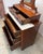 Wood Late 19th Century American Empire Marble Top Dresser / Chest of Drawers & Mirror For Sale - Image 7 of 12