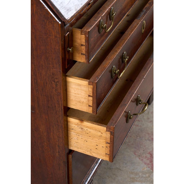 George III Mahogany Bureau (C. 1780) For Sale - Image 15 of 16