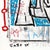Robot Rodeo Ghost - Original Whimsical Figurative Acrylic Pop Art Painting on Poster Board by Gary John For Sale In Los Angeles - Image 6 of 6