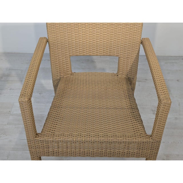 Beige Technorattan Garden Chair from Moy, 2010s For Sale - Image 6 of 13