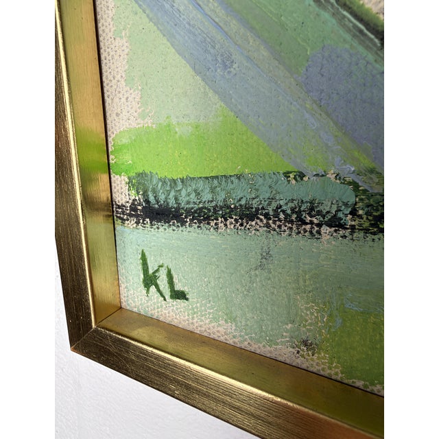 Knud Verner Laursen, West Jutland / Pair of Danish Landscapes, 1960s, Oil on Canvas For Sale - Image 3 of 9