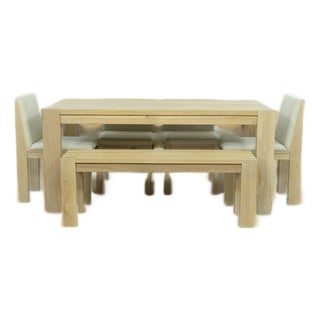 Crate & Barrel Terra Dining Set For Sale