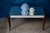Bohemian Chic Art Deco Coffee Table with Beveled Mirror, 1940s For Sale - Image 10 of 18