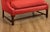 Georgian Style Upholstered Mahogany Loveseat For Sale - Image 9 of 18