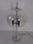 Glass and Chrome-Plated Ball Table Lamp, Italy, 1960s For Sale - Image 3 of 16