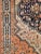 Antique Farahan Sarouk Rug, Handwoven Floral Pattern, Ivory & Brick Red, 5’ X 7’ For Sale - Image 9 of 12