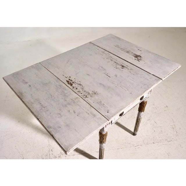 Danish Drop-Leaf Table, 1790 For Sale - Image 4 of 6