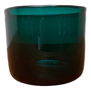 Mid-Century Danish Greenland Glass Bowl by Per Lütken for Holmegaard For Sale