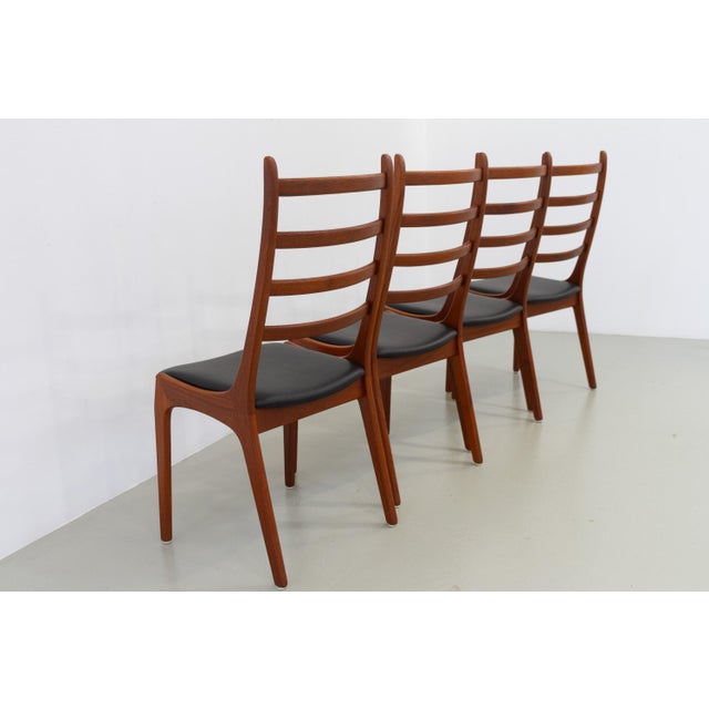 Mid-Century Danish Teak Dining Chairs from Korup Stolefabrik, 1960s, Set of 4 For Sale - Image 13 of 18