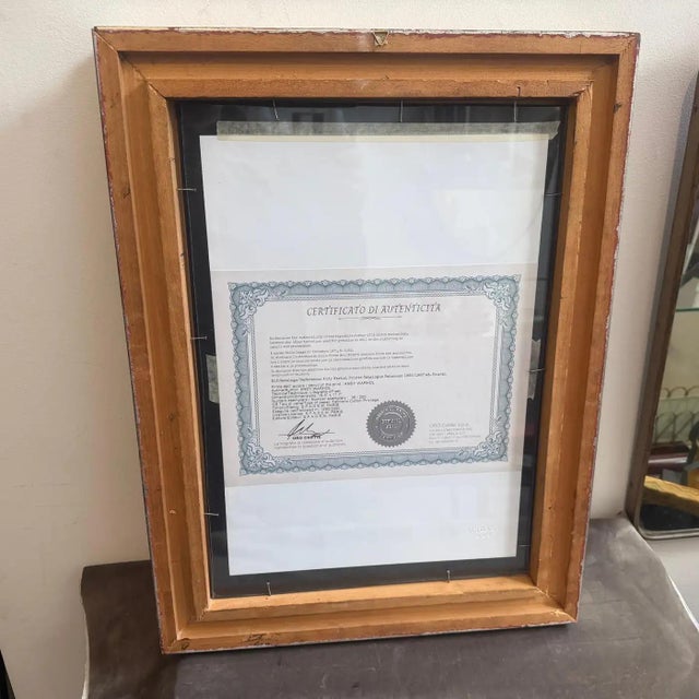 A 21st Century Framed Pop Art Marylin Monroe 36/200 Lithography by Andy Warhol For Sale - Image 9 of 15