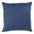 Schumacher Piet Performance Linen 22" Pillow In Indigo For Sale