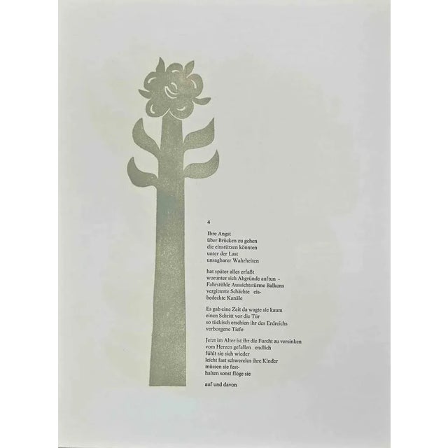 Composition is an original artwork realized by the french artist Jean Lurçat (1892 Bruyeres - 1966 St.-Paul-de-Vence)....