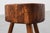A wonderfully primitive French tripod stool crafted from solid oak, dating from the early twentieth century. Defined by...