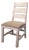 Bayshore Distressed White Dining Chair #360 For Sale