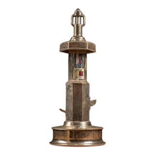 Vintage Van-Lite Coin-Op Lighter Fluid Dispenser For Sale