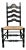 Antique Ladder-Back / Slat-Back Chair For Sale