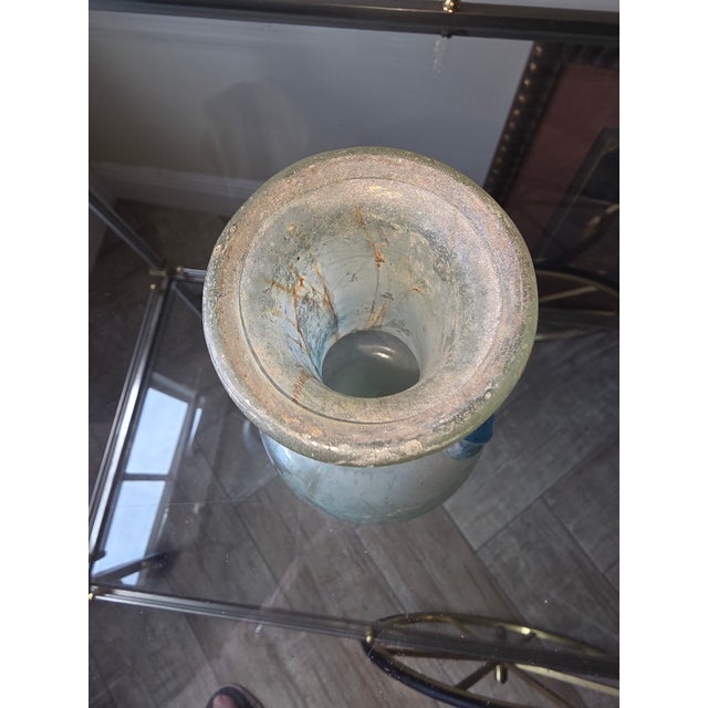 1900 - 1909 Early 20th C Scavo Cenedese Roman Style Glass Vessel For Sale - Image 5 of 9