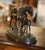 19th Century French Patinated Spelter Horse and Foal Sculpture After p.j. Mêne For Sale In Dallas - Image 6 of 8