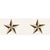 This classic cotton tape, screenprinted with two-tone faceted stars, can be applied to pillows, upholstery, curtain panels...