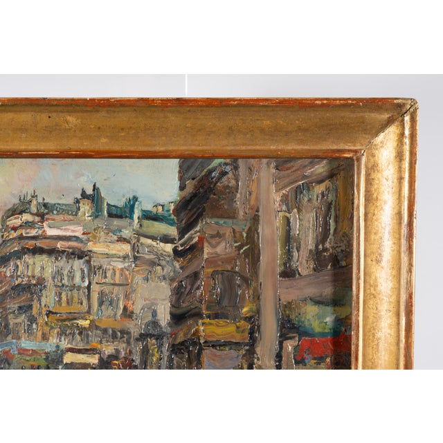 Adolfo Carducci, Paris Street Scene, Oil Painting For Sale - Image 10 of 15