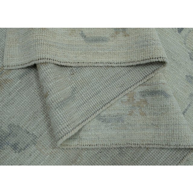 Textile Turkish Oushak Rug 9'2" x 12'5" #18694 For Sale - Image 7 of 8
