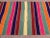 Abstract 1960s Colorful Bohemian Kilim Rug - 52"x85" For Sale - Image 3 of 4