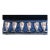 Boxed Set of 6 Newfoundland Crest Small Goblets Shot Cordial Metal Cups 4960b For Sale