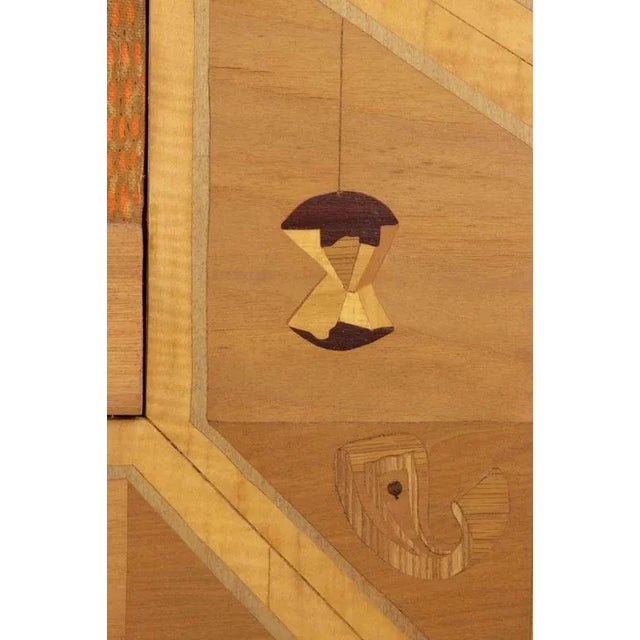 Leo Guida, Surrealist Composition, Oil on Canvas, 1970s For Sale - Image 4 of 8