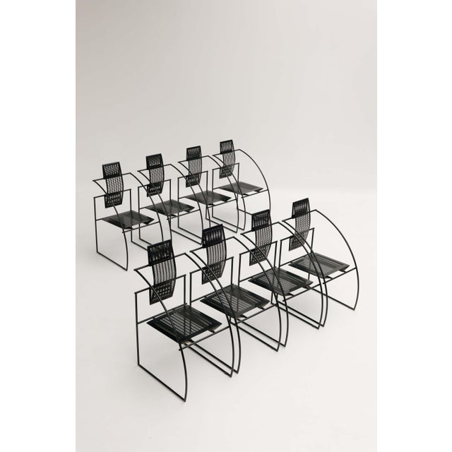 Vintage Quinta Chairs by Mario Botta for Alias, 1980s, Set of 8 For Sale - Image 17 of 17