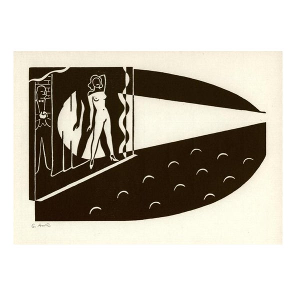 Gerd Arntz, Bespiegelung II, 1966, Paper For Sale