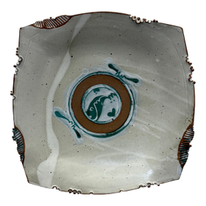 Vintage Studio Pottery Decorative Charger