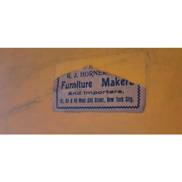 Grand Tour 1910s Louis XVI Style Vitrine Table Signed R J. Horner For Sale - Image 3 of 12