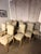 Set of 14 French Louis XV Style Gilt Dining Chairs With Linen Upholstery For Sale In Los Angeles - Image 6 of 18