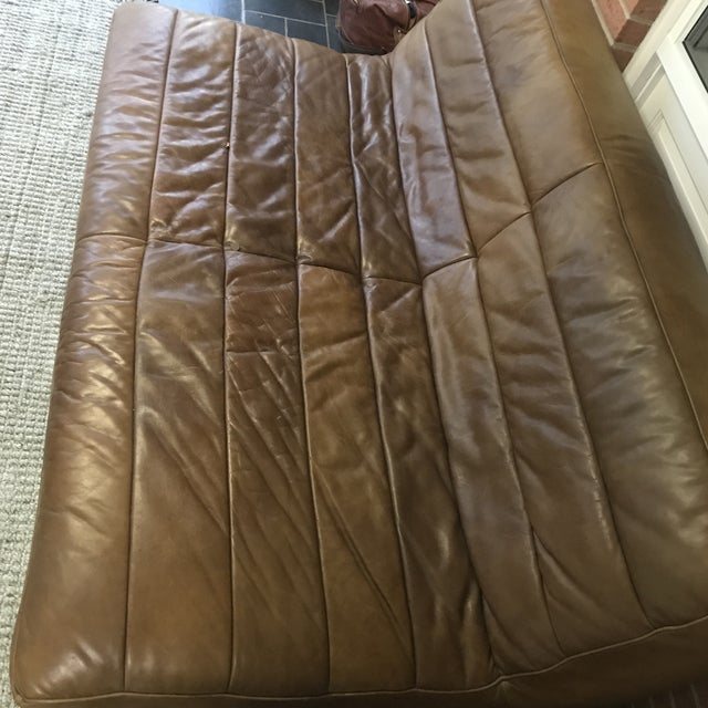 Restoration Hardware Chelsea Leather Sofa Chairish
