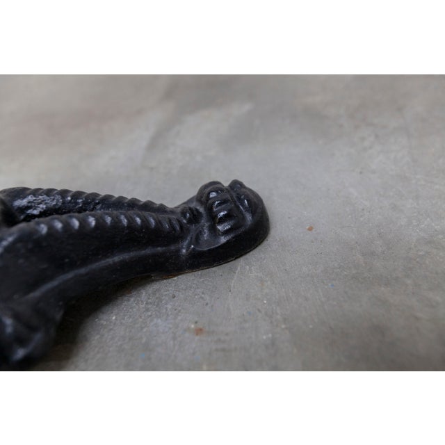 Vintage Side Table in Marble and Cast Iron, 1960s For Sale - Image 12 of 17