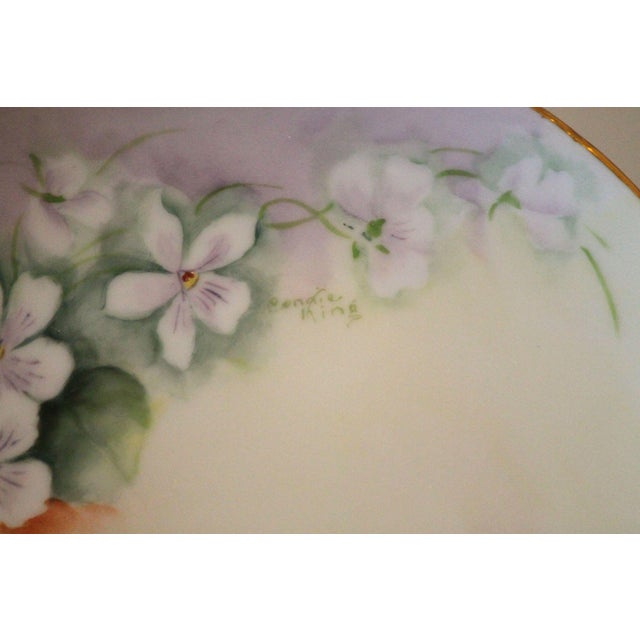 Antique Curated Signed Hutschenreuther Selb Plates- Set of 7 For Sale - Image 10 of 12