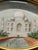 An Oval Watercolor Miniature Painting of the Taj Mahal For Sale - Image 4 of 6