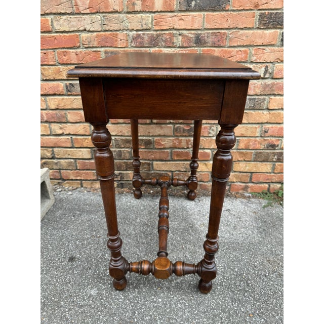Brown 19th Century French Side Table For Sale - Image 8 of 8