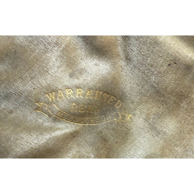 Huge Antique 1894 Hand Carved Buck Deer Figural Meerschaum Smoking Pipe Amber For Sale - Image 15 of 18